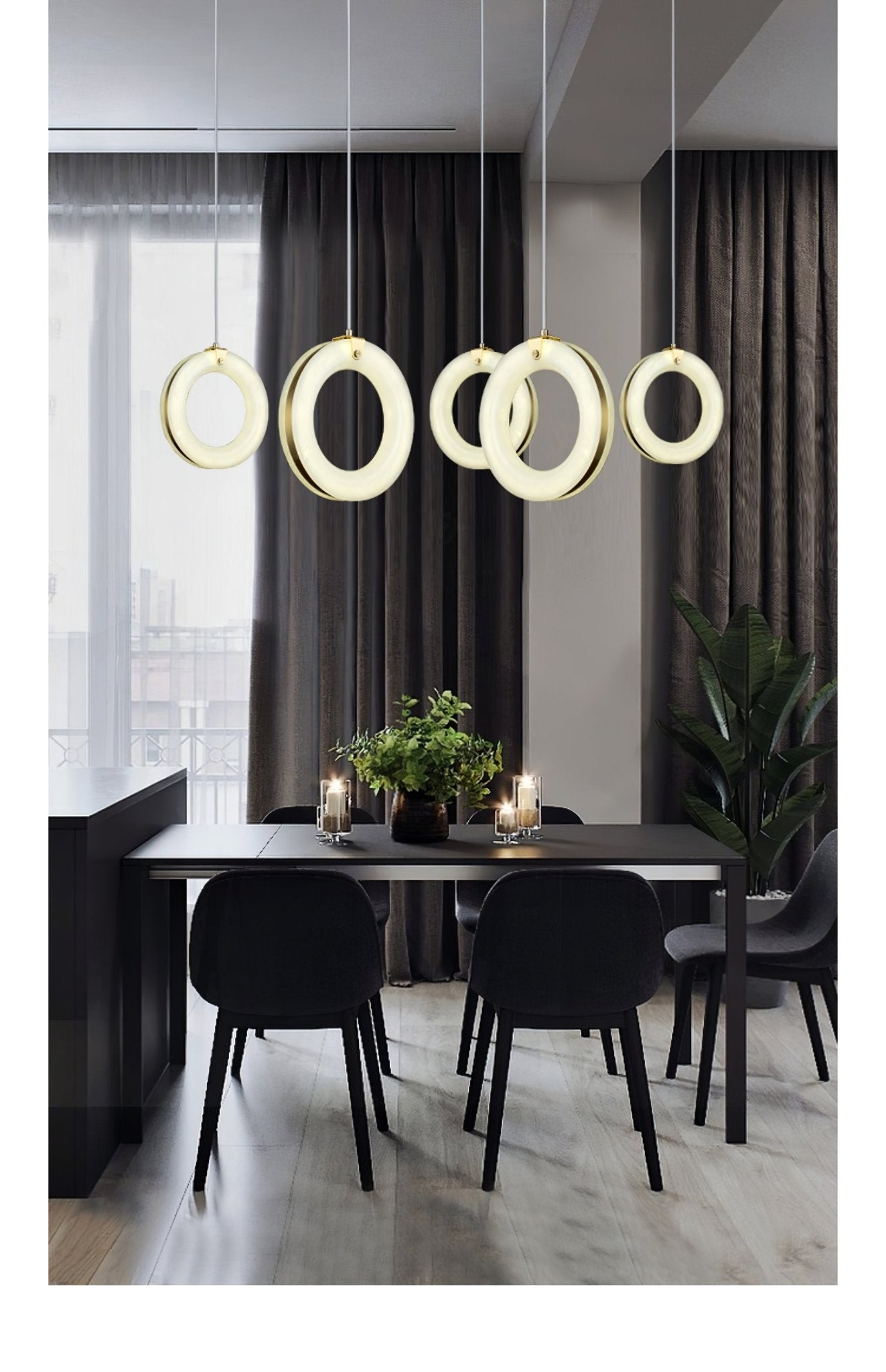 Alabaster Ring Alabaster Pendant Light