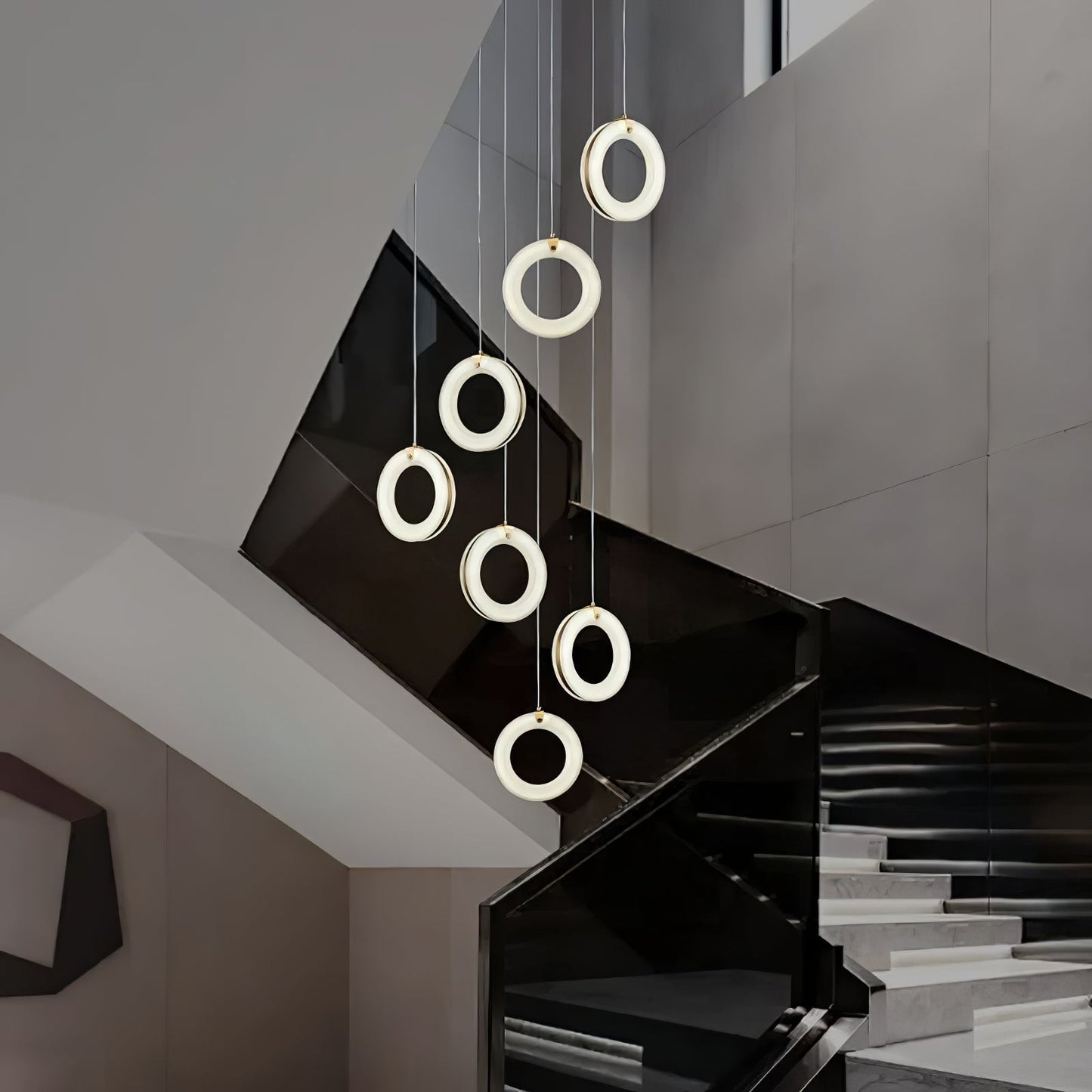 Alabaster Ring Alabaster Pendant Light