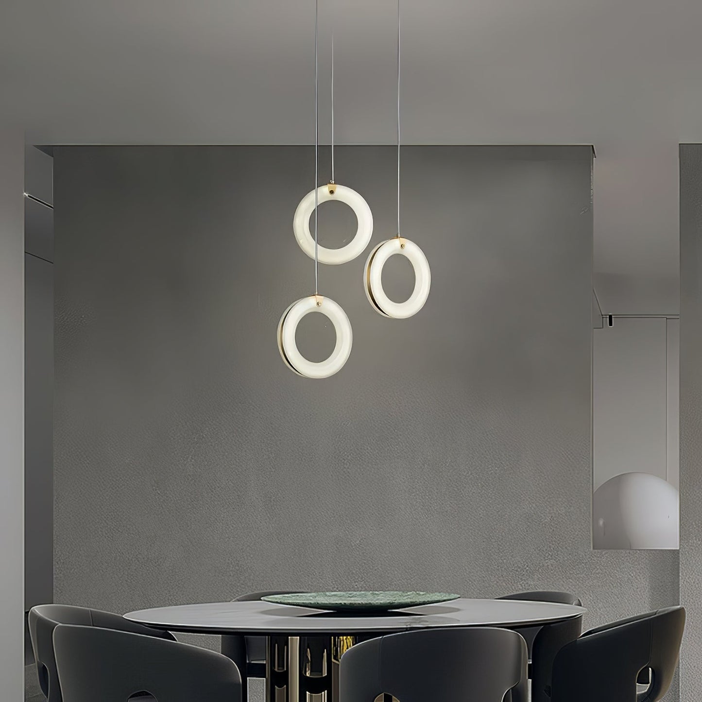 Alabaster Ring Alabaster Pendant Light