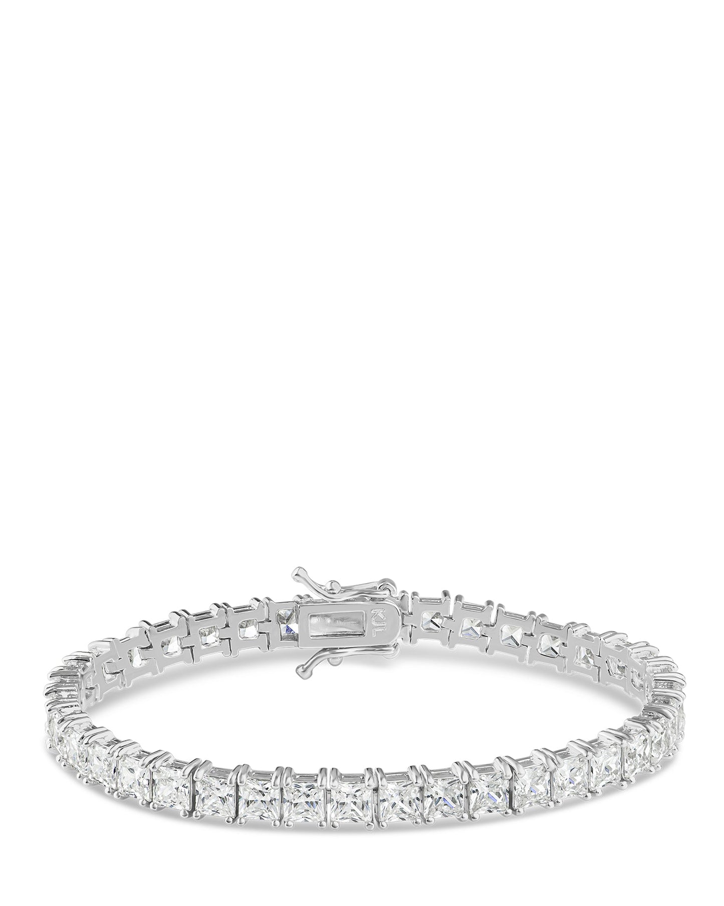 Classic Princess Cut Tennis Bracelet