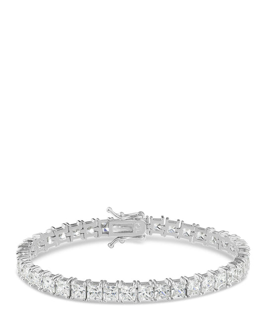 Classic Princess Cut Tennis Bracelet