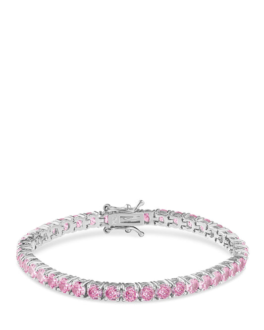 Classic Pink Tennis Bracelet