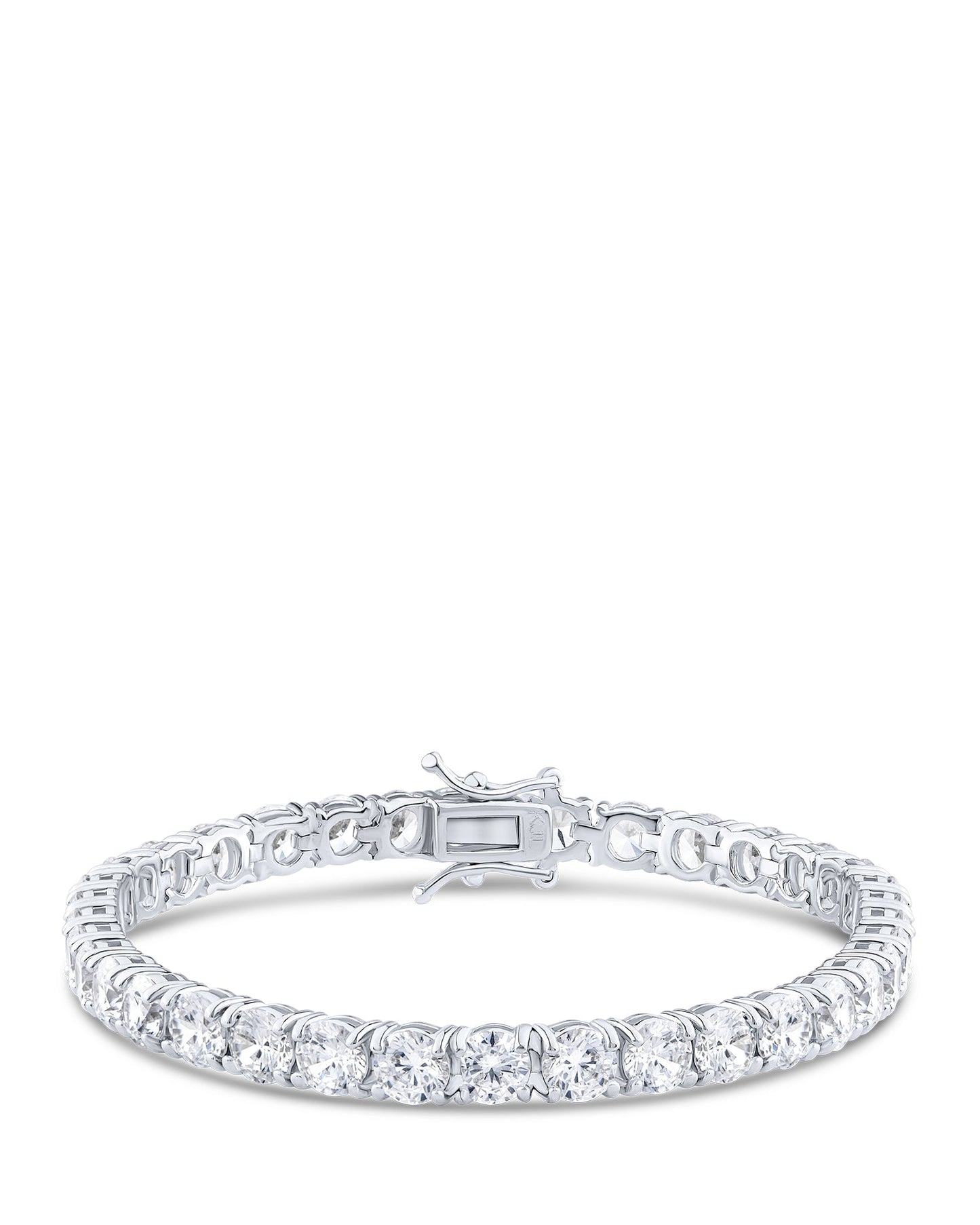 Round CZ Tennis Bracelet