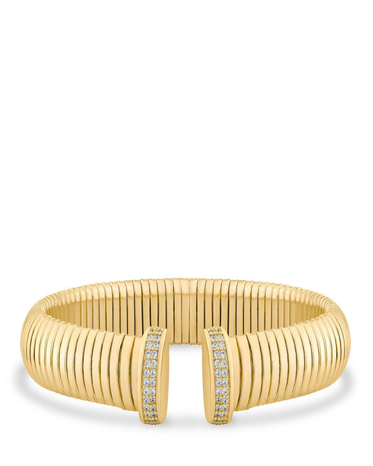 Gold Coil Bracelet