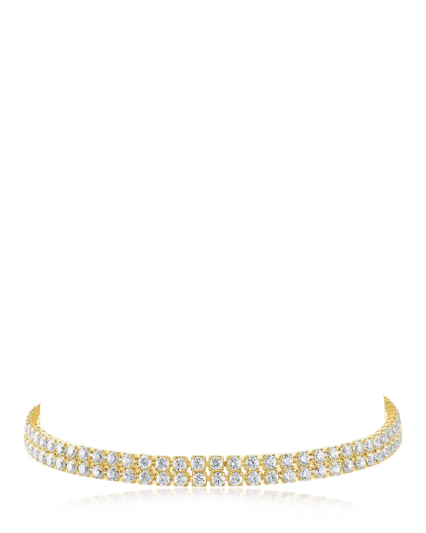 Pave Double Row Bracelet