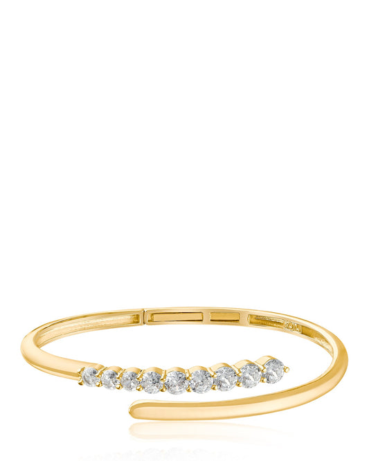 CZ Wrap Bracelet