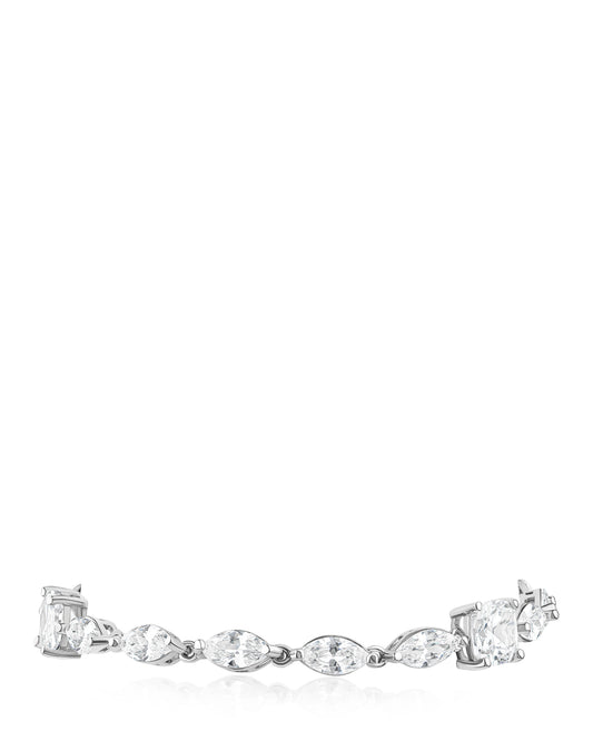 Marquis and Cushion CZ Bracelet
