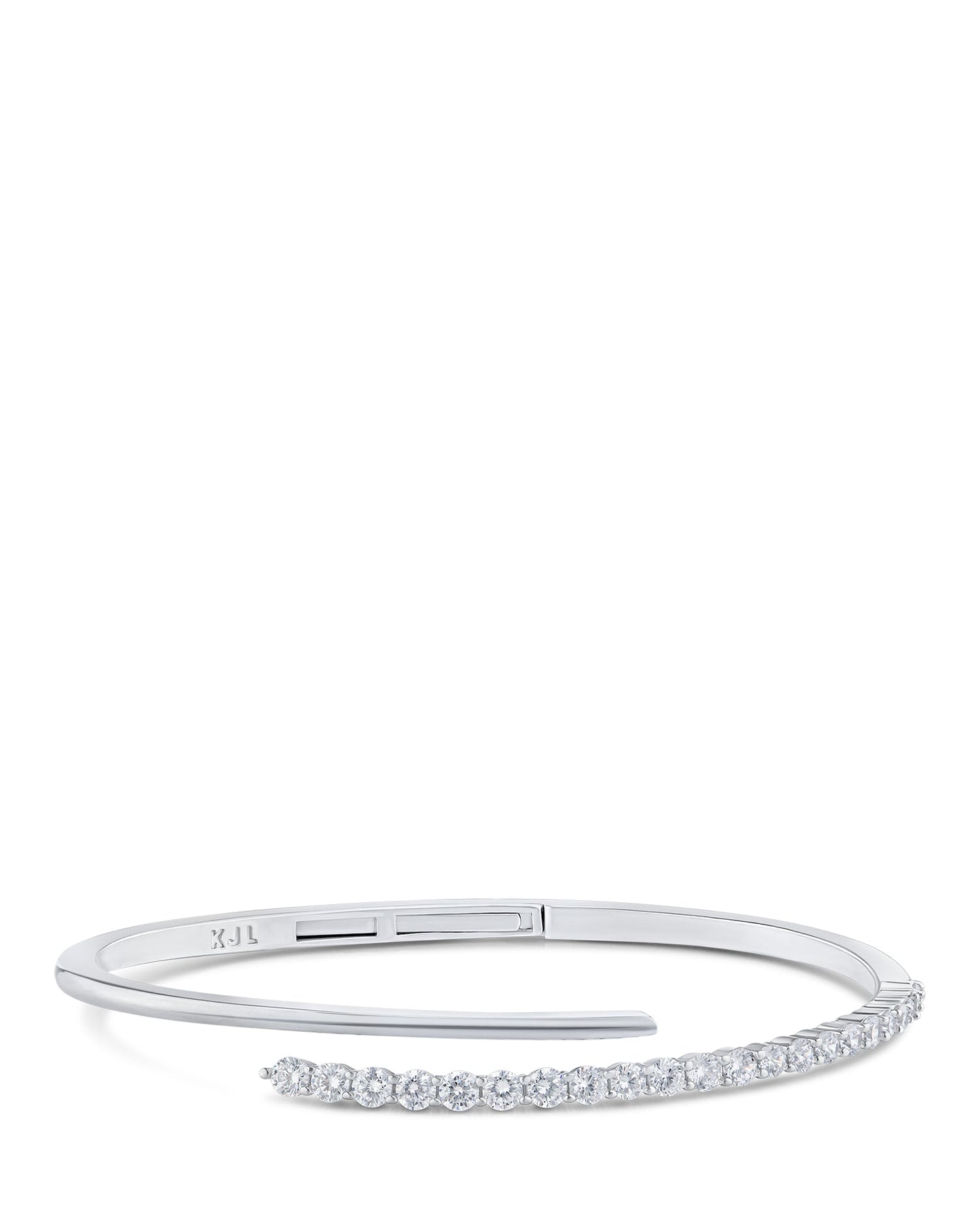 Round CZ Wrap Bracelet