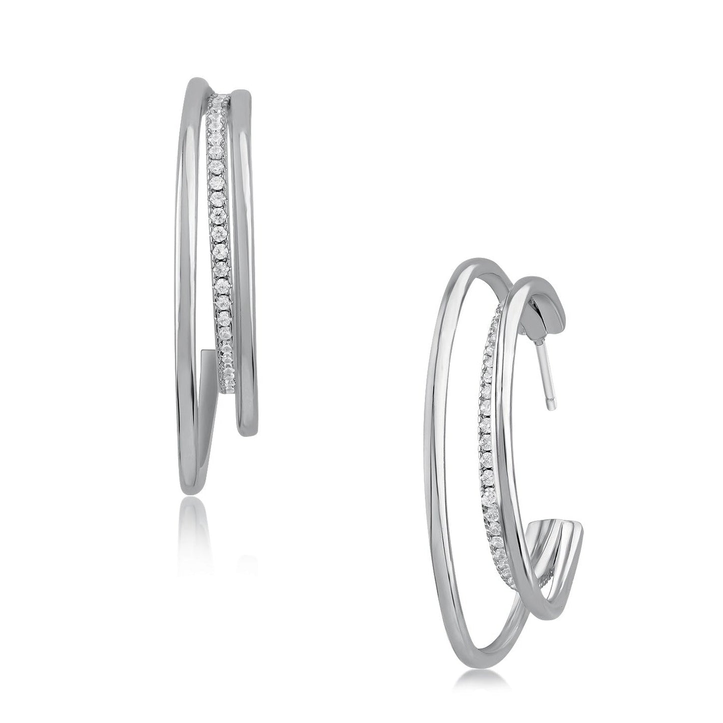 Triple Hoop Earrings