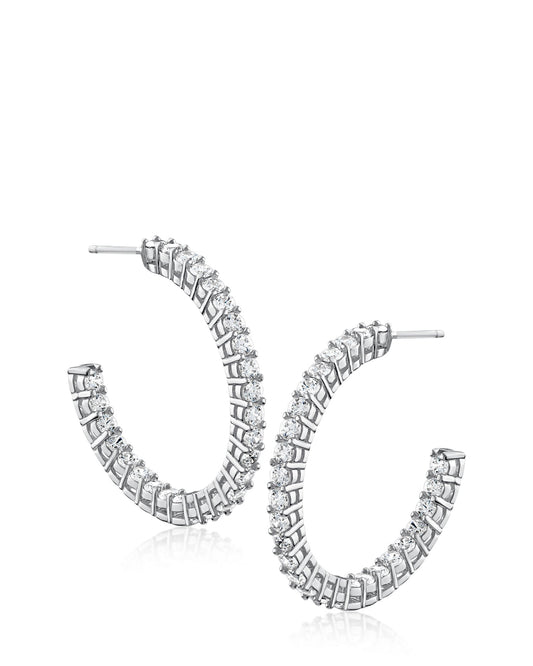 Inside Out Hoop Earrings