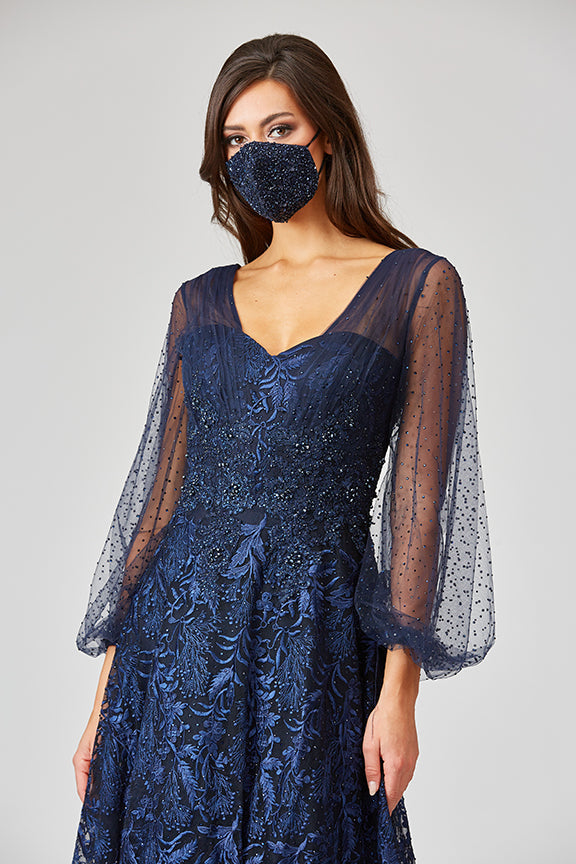 Lara Beaded Face Mask