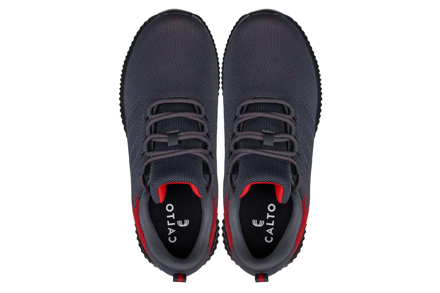 CALTO - Q218 - 2.4 Inches Taller (Grey/Red) - Ultra Lightweight