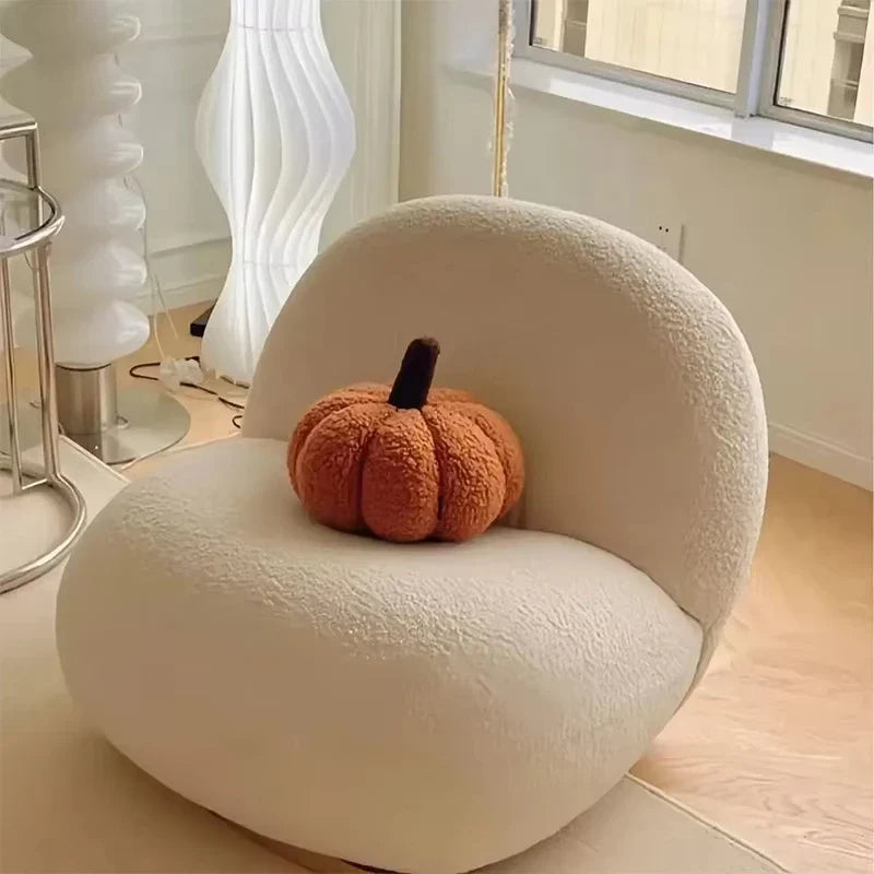 Lazy Lamb Fleece Fabric Chair