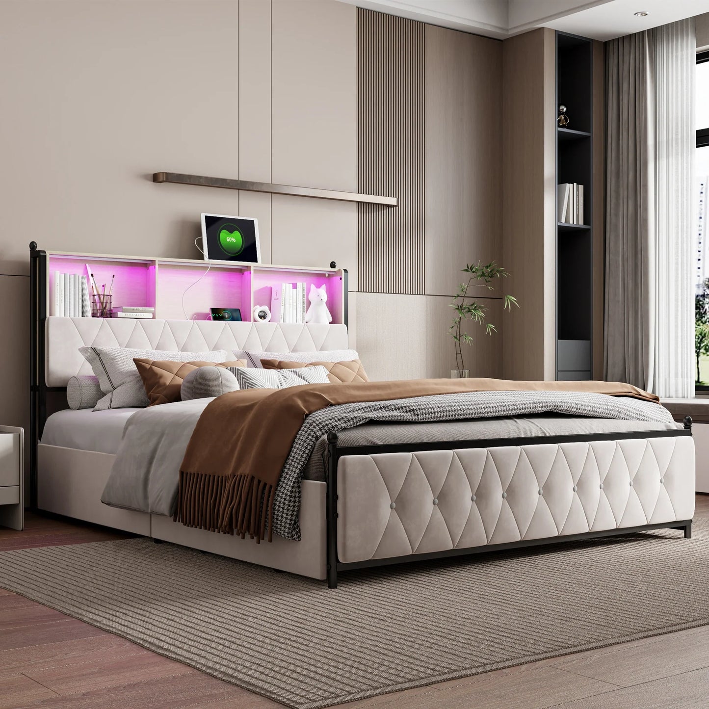Upholstered Bed