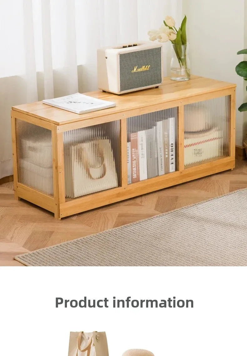 Multi-Functional Bay Window Storage Cabinet