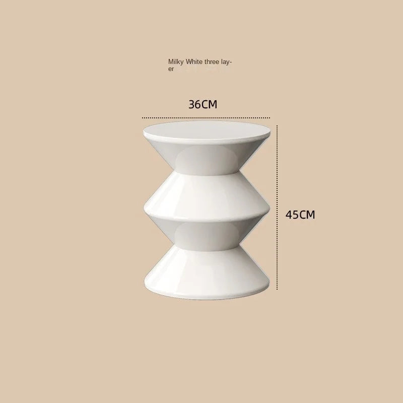 Designer Low Stool Round Stool