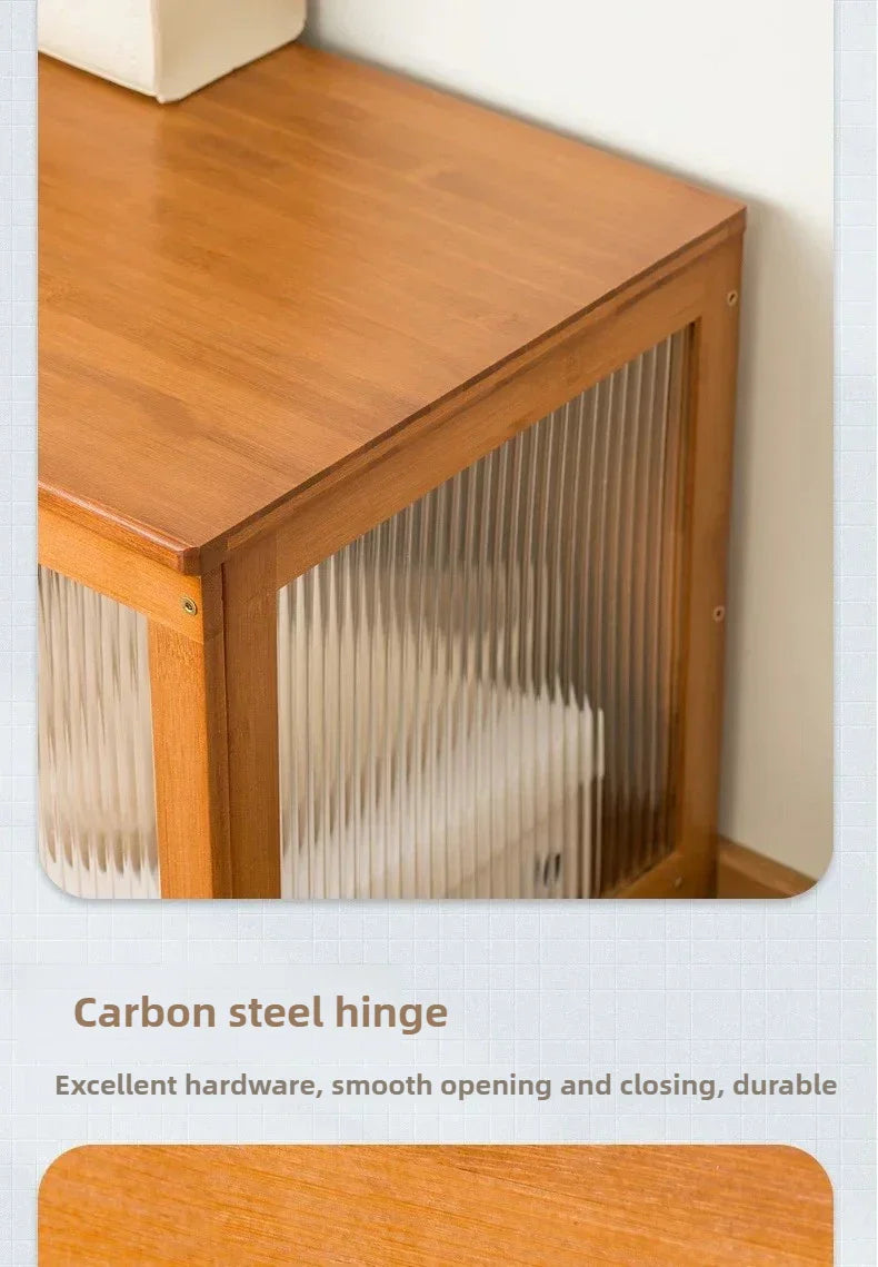 Multi-Functional Bay Window Storage Cabinet