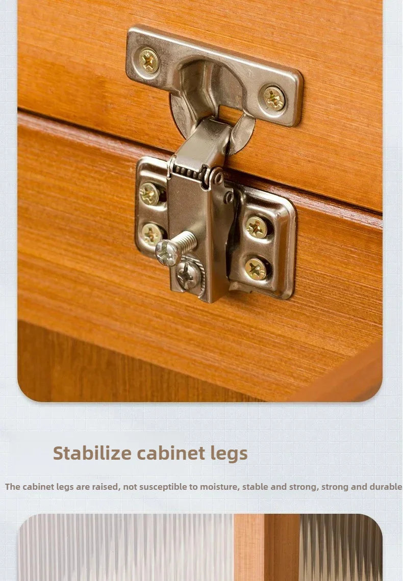Multi-Functional Bay Window Storage Cabinet
