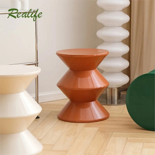 Designer Low Stool Round Stool