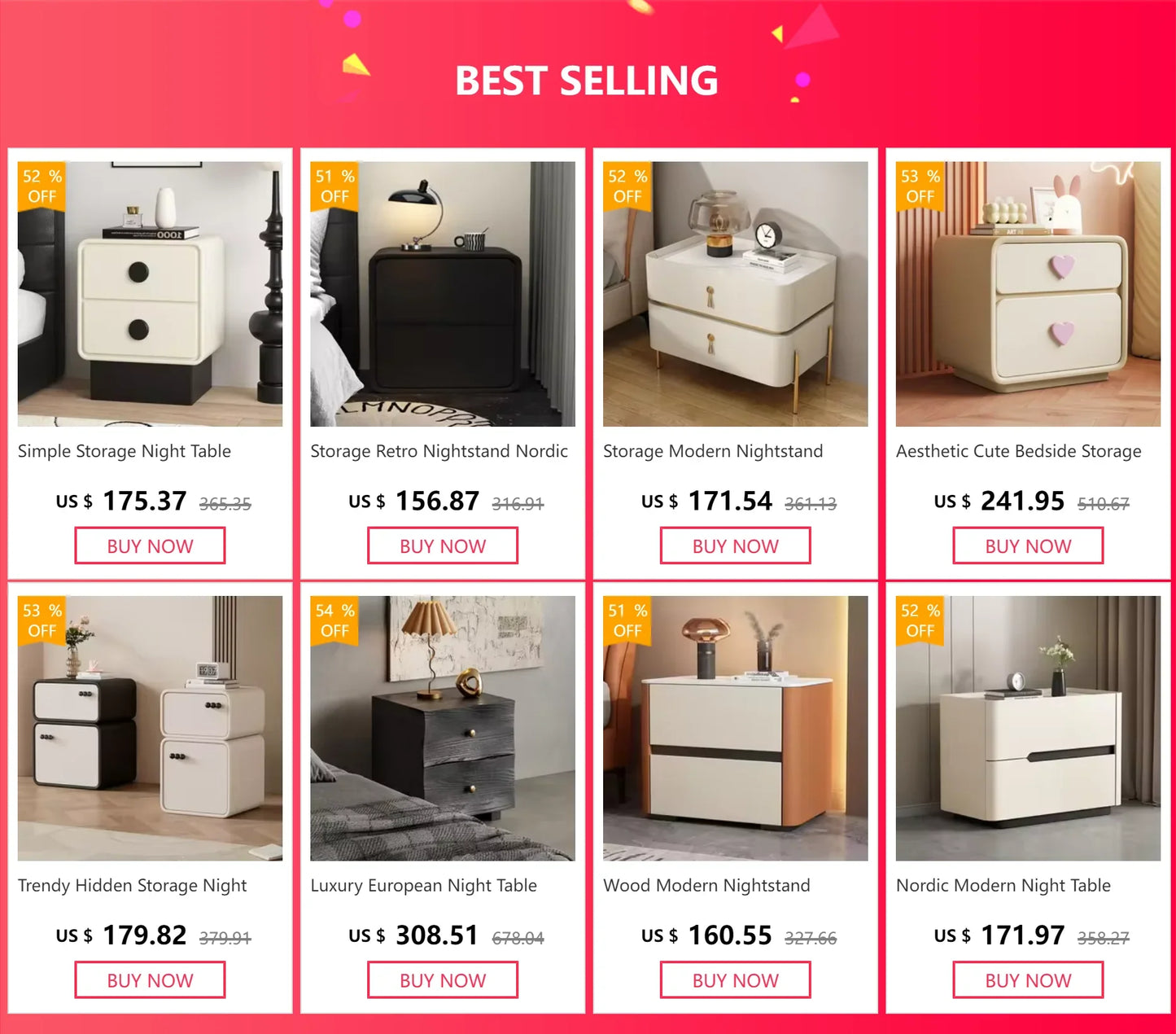 Modern Nightstand