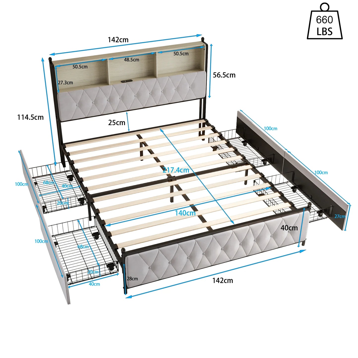 Upholstered Bed