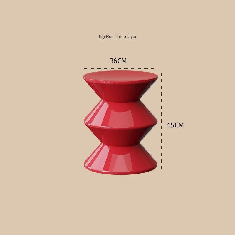 Designer Low Stool Round Stool