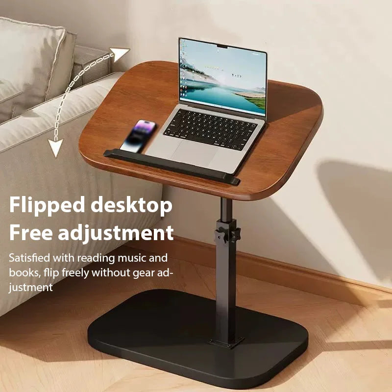 Adjustable Height Rotating Side Table