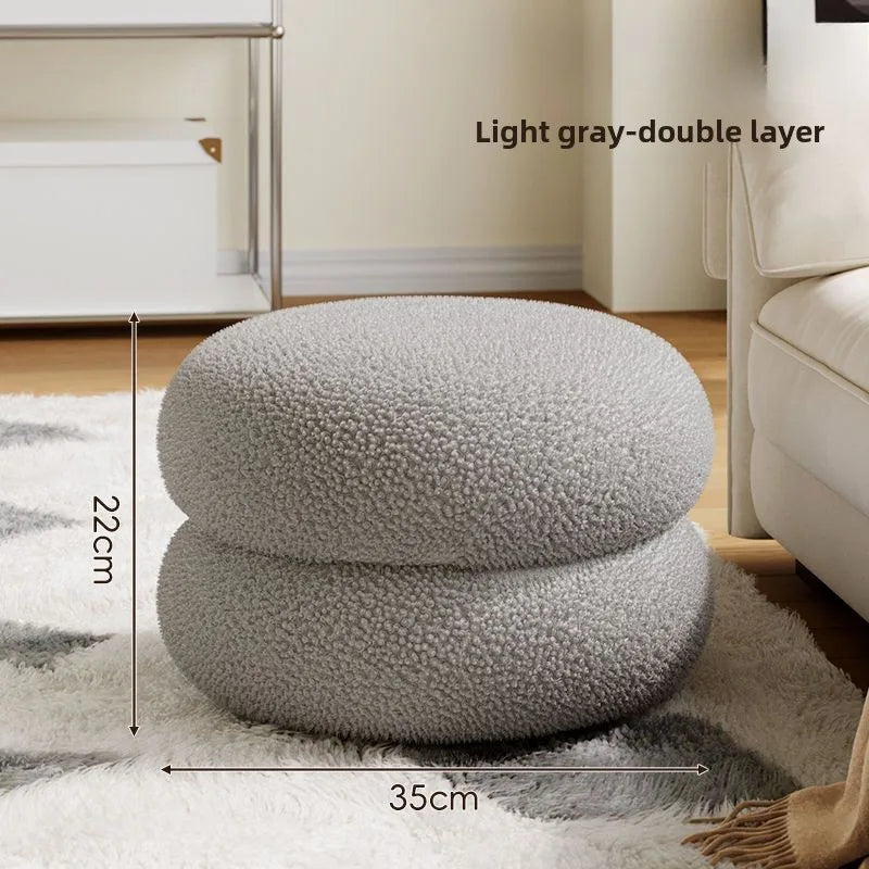 Lazy Lamb Fleece Fabric Chair