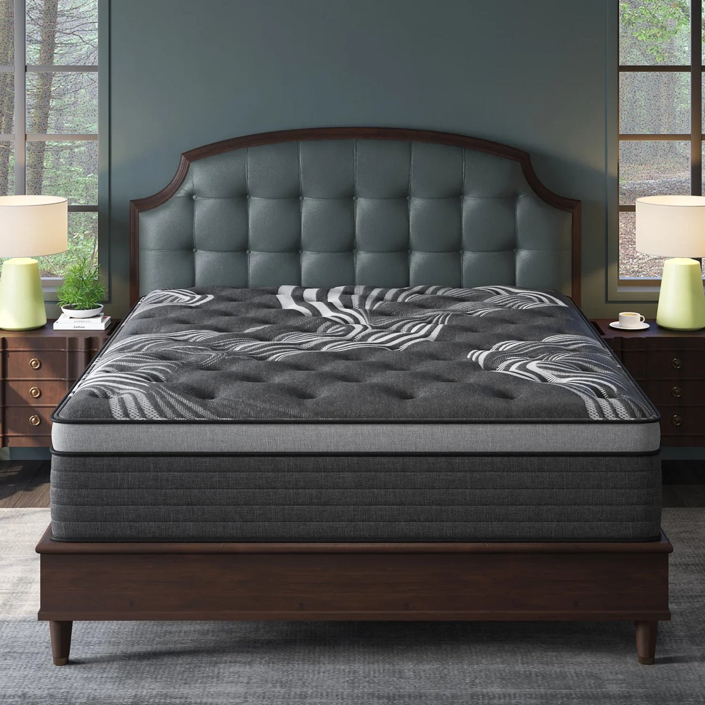 12" Gel Memory Foam Hybrid Pocket Spring Mattress