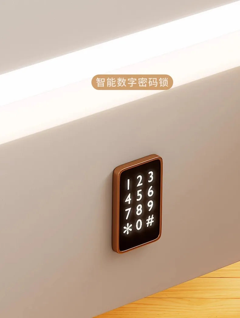 Smart Nightstand with Sensor Light