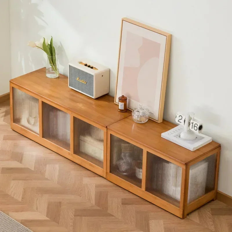 Multi-Functional Bay Window Storage Cabinet