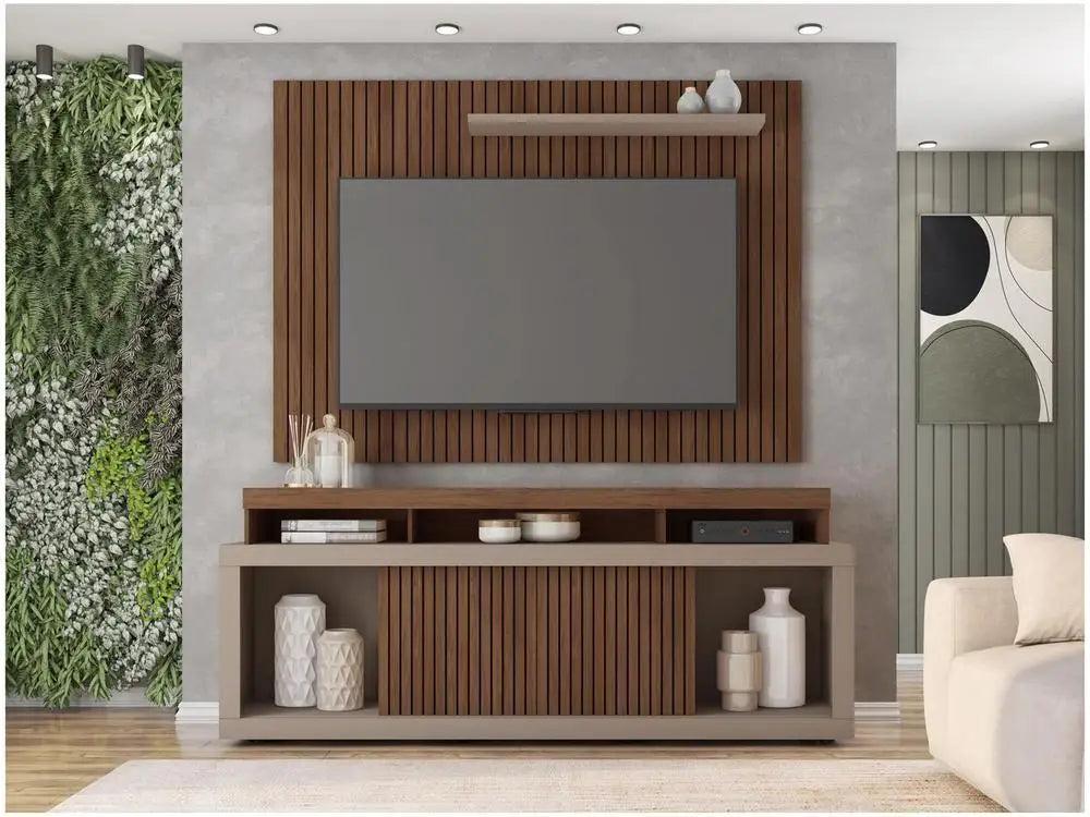 TV Rack up to 70 ”with Panel 1 Door Caemmun Aegon