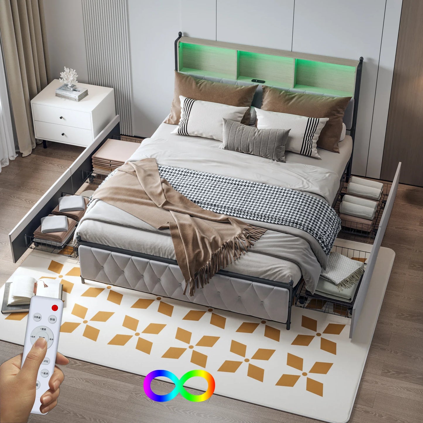 Upholstered Bed