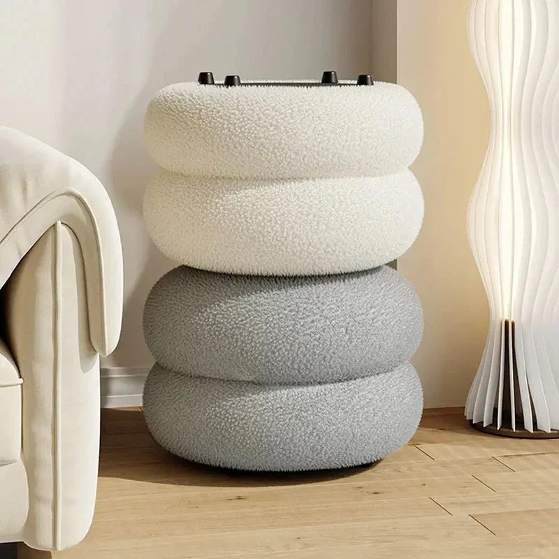 Lazy Lamb Fleece Fabric Chair