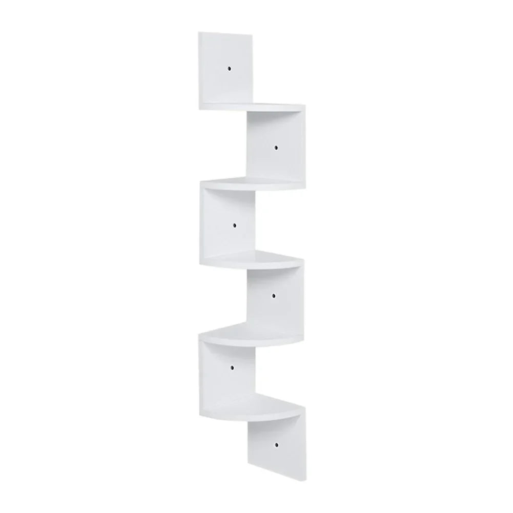 5-Layer Wooden Wall Rack