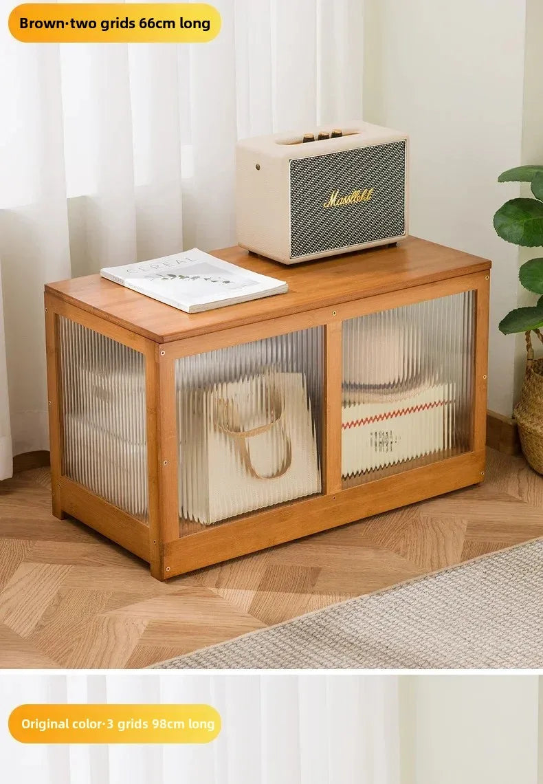 Multi-Functional Bay Window Storage Cabinet