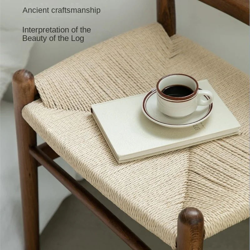 Simple Wood Vanity Stool