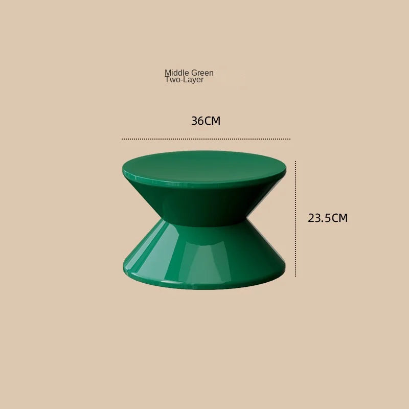 X&D Nordic PP Material Stackable Low Stool