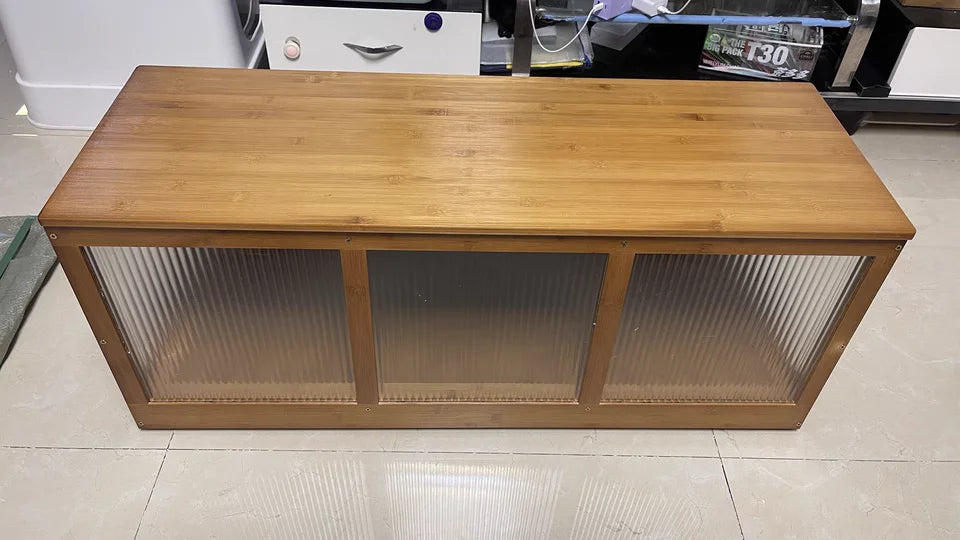 Multi-Functional Bay Window Storage Cabinet