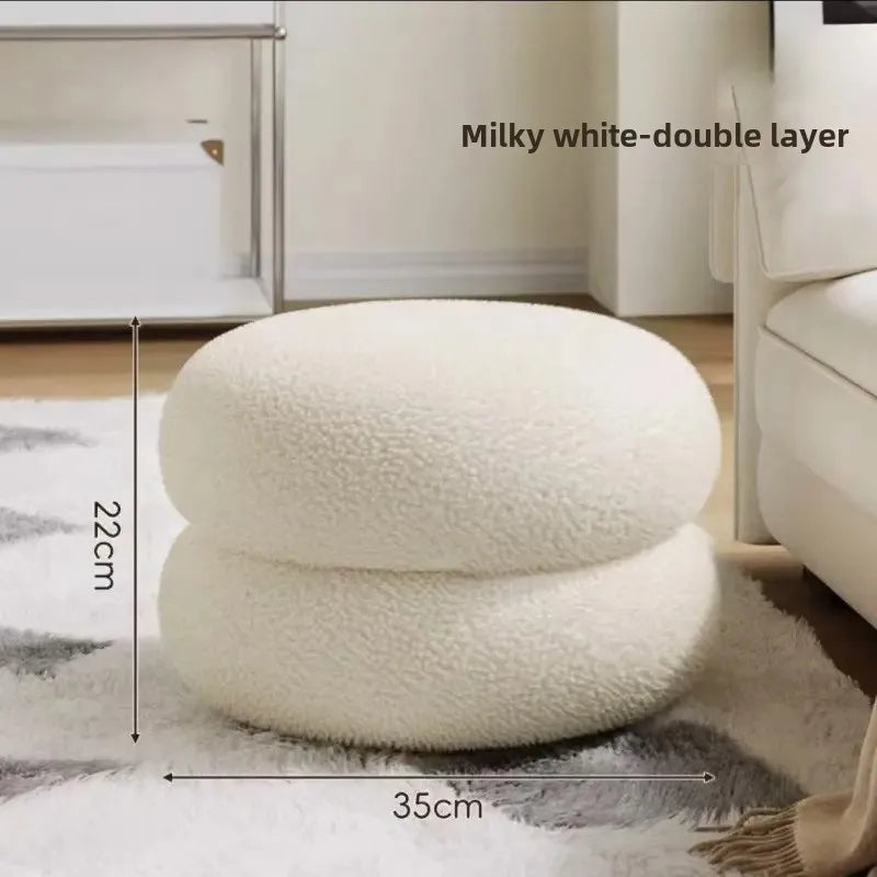 Lazy Lamb Fleece Fabric Chair