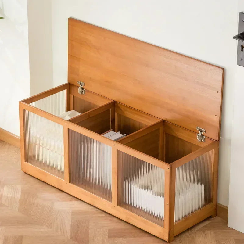 Multi-Functional Bay Window Storage Cabinet