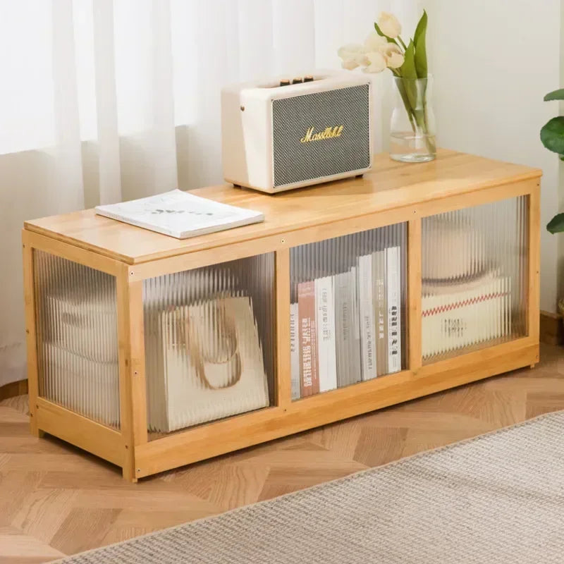 Multi-Functional Bay Window Storage Cabinet