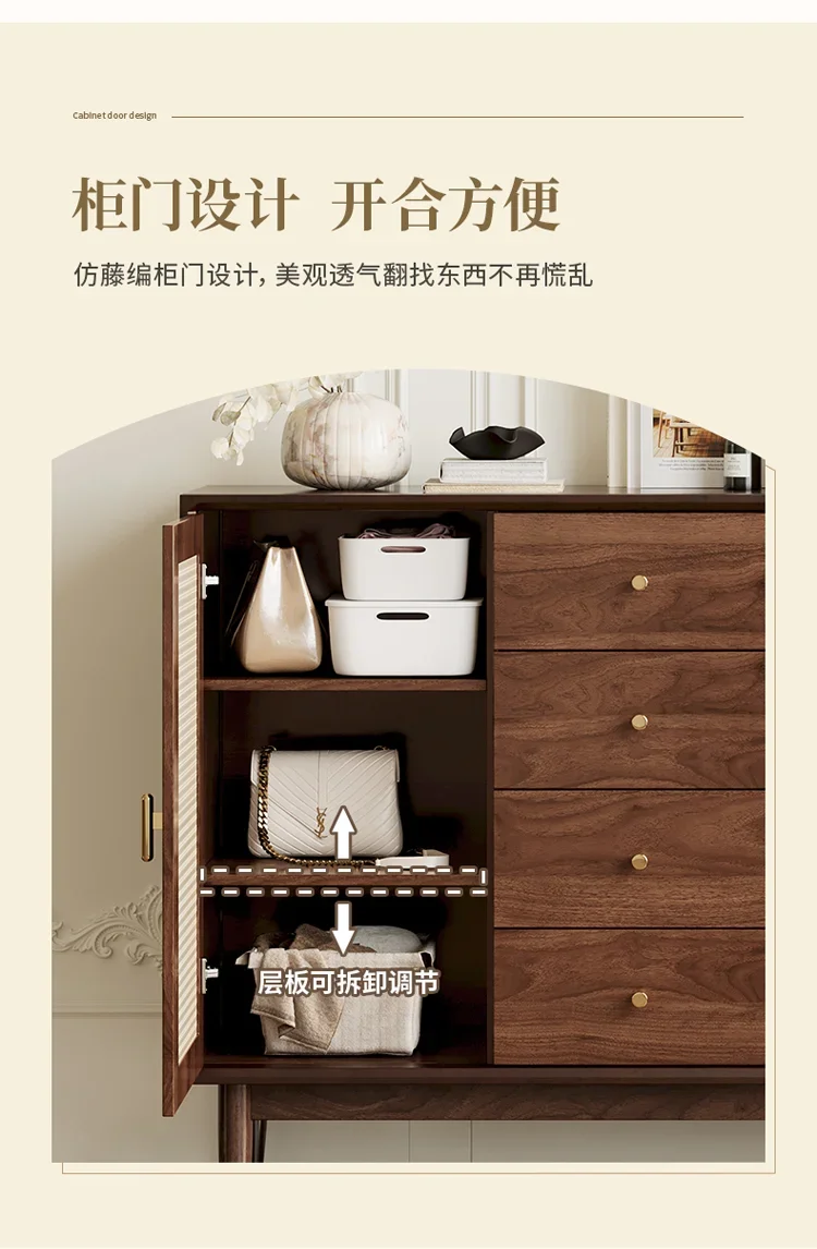 Trendy Elegant Storage Cabinet