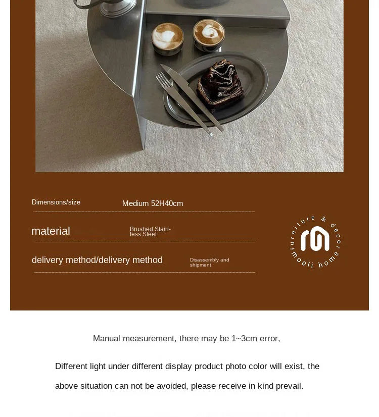 MOMO Stainless Steel Coffee Table