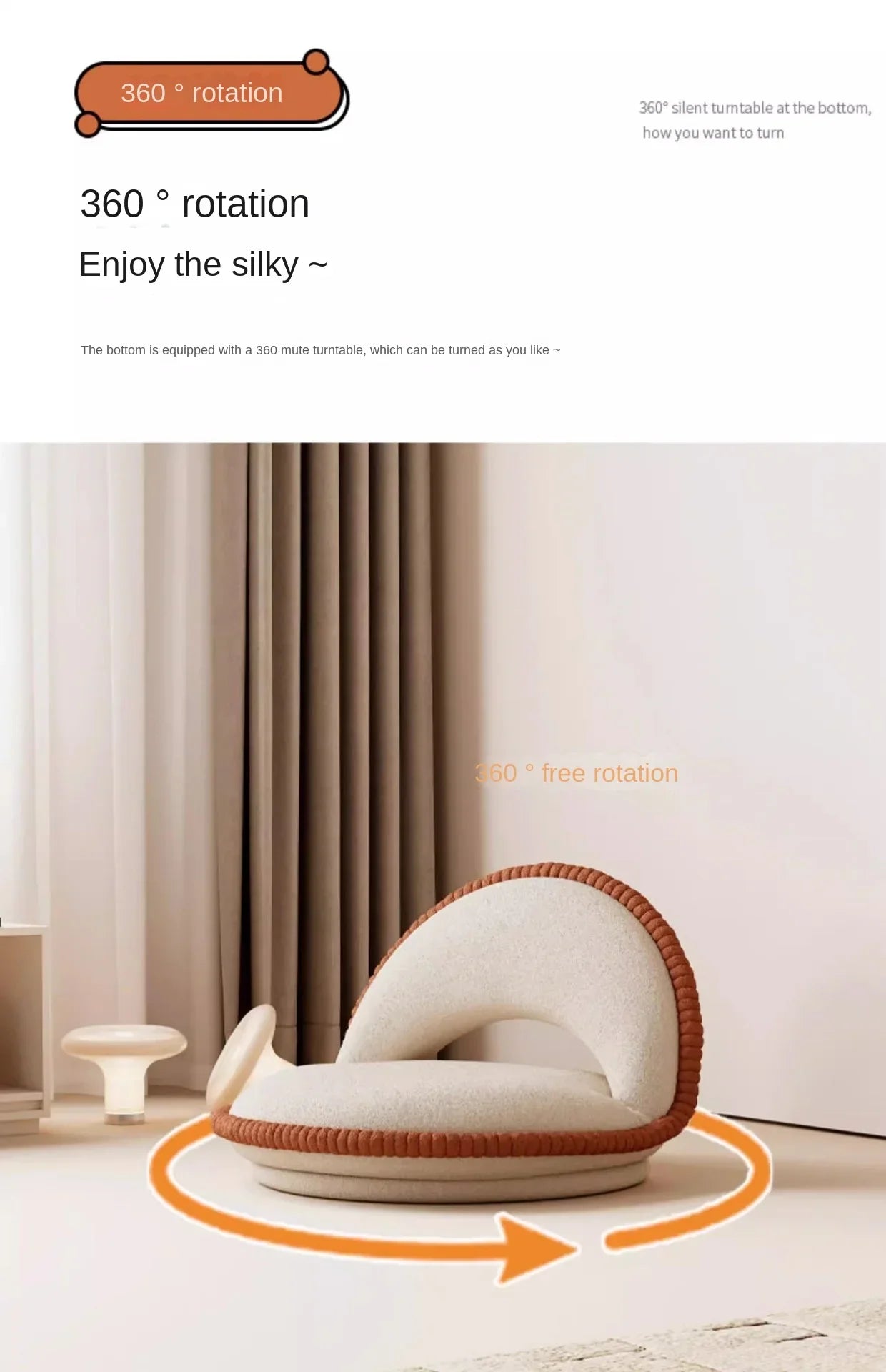 X&D Lazy Bed Sofa Bay Window Backrest Tatami Living Room Balcony Single Seat Cushion Bedroom Foldable Seat Hot Sale Dropship