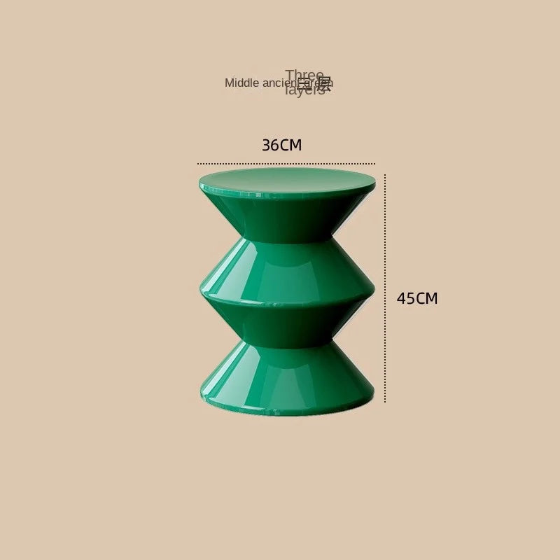 Designer Low Stool Round Stool