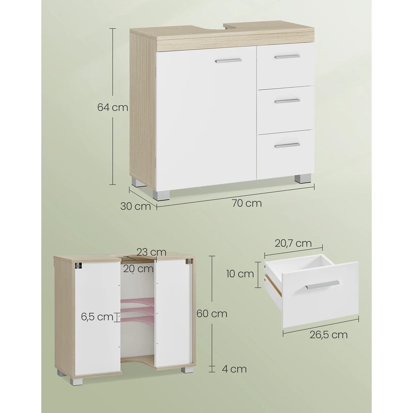 Under Sink Bathroom Cabinet