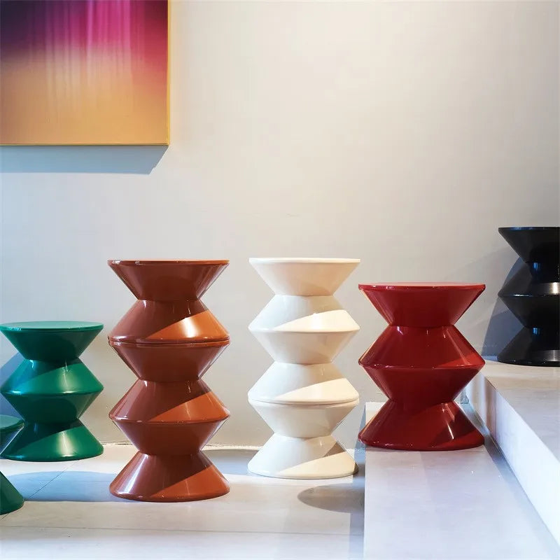 Designer Low Stool Round Stool