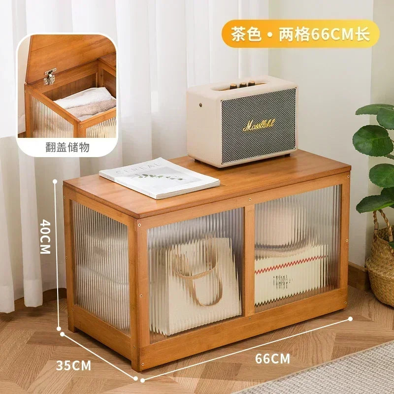 Multi-Functional Bay Window Storage Cabinet