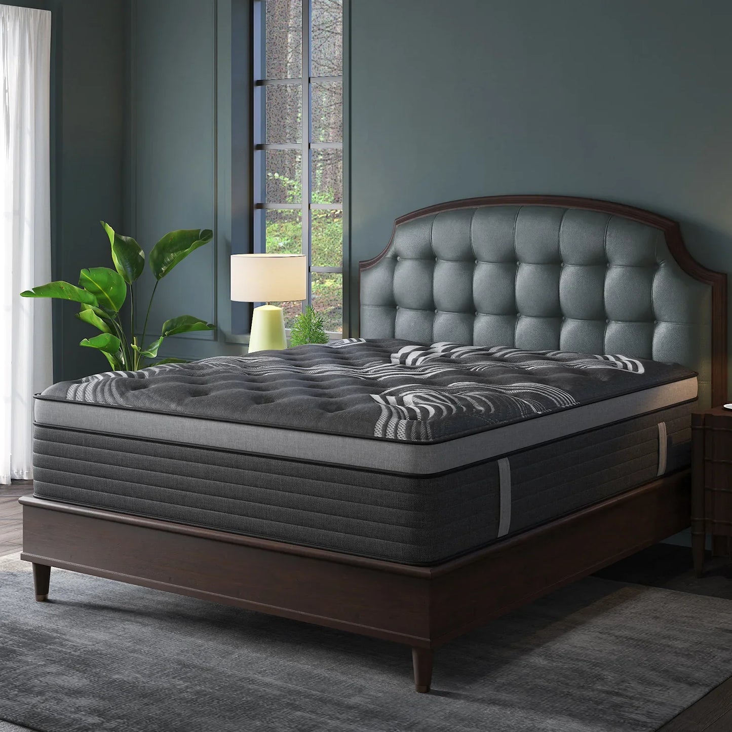 12" Gel Memory Foam Hybrid Pocket Spring Mattress